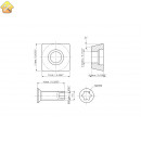 Пластина карбидная 10 шт, AL для KFM Metabo 623559000