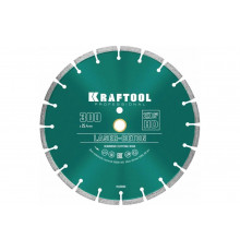 Диск алмазный отрезной по бетону и камню KRAFTOOL LASER-BETON (300х25.4 мм) 36686-300