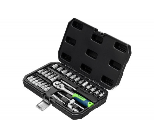 Набор инструментов СИБРТЕХ 1/4", пластиковый кейс, 29 предметов 13392