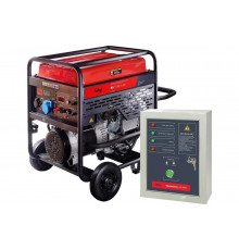 Бензиновая электростанция с электростартером и коннектором автоматики FUBAG BS 11000 A ES 838789+Блок автоматики Startmaster BS 6600 для BS11000 A ES 838789.11