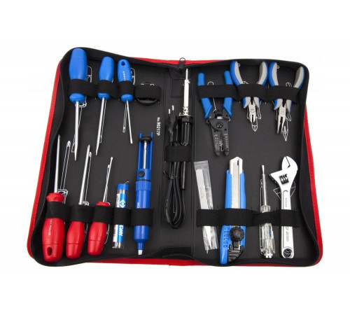 KING TONY 90217PQ01 Набор инструментов электрика, 17 предметов