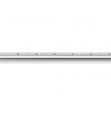 Усиленная алюминиевая линейка KRAFTOOL Kraft-line 0.6 м со стальной направляющей 34275-60