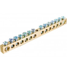 Нулевая шина, 6х9, 14/1 IEK YNN10-14-100