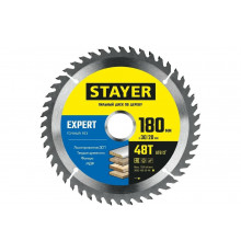 Диск пильный по дереву STAYER Expert 180x30/20 мм, 48Т 3682-180-30-48_z01
