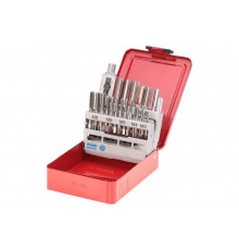 Набор метчиков Ruko М3-М12 мм HSSE-Co5 22пр 245002E