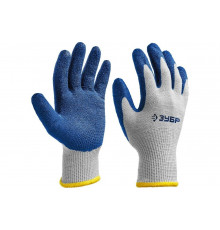 Перчатки с нитриловым обливом ЗУБР Захват, размер L-XL 11457-XL