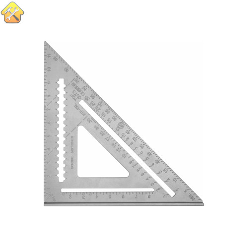 Алюминиевая треугольная линейка DEKO DKM305-430-305 DEKO (3638) 041-0261