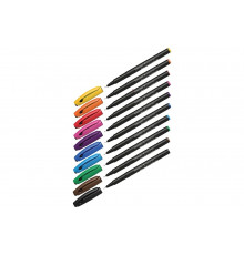 Набор капиллярных ручек Schneider Topliner 967 10 цветов, 0.4 мм 196790