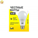 LED лампа IEK LLE-A60-9-230-40-E27