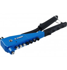 Комбинированный литой заклепочник в кейсе ЗУБР Профессионал К-М6 2 вида заклёпок 31196_z01