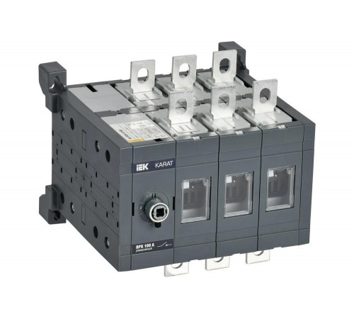 Выключатель-разъединитель IEK Karat врк. реверсивный без рукоятки 3p 160а KA-VR20-3-0160