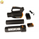 Аккумуляторная воздуходувка WORX AIR TURBINE 20В 1х2.0 А*ч и ЗУ WG547E