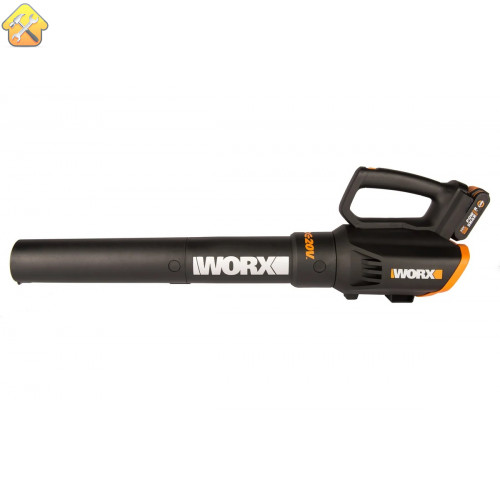 Аккумуляторная воздуходувка WORX AIR TURBINE 20В 1х2.0 А*ч и ЗУ WG547E