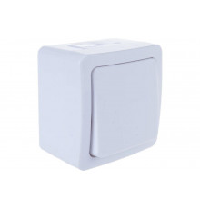 Одноклавишный выключатель IEK Гермес PLUS ВС20-1-0-ГПБ наружный IP54 829428