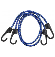 Крепежный шнур Зубр резиновый 120 см пластиковые крюки со стальным сердечником 2 шт 40508-120