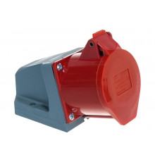 Розетка наружной установки IEK 32А 3P+Е+N 380В IP44 125 ИЭК PSR12-032-5