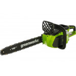 Аккумуляторная бесщеточная цепная пила Greenworks GD40CS40 20077