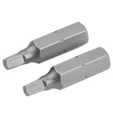 Набор вставок бит торцевых 1/4", Square, №3, 25 мм, 2 шт TOLSEN TT20240