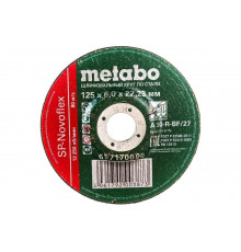Круг обдирочный по стали SP-Novoflex (125x6x22.23 мм) Metabo 617170000