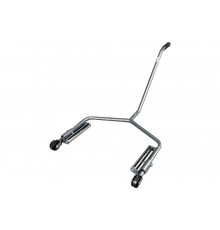 Тележка для транспортировки колес KraftWell г/п 70 кг, цвет серый KRW-WD2