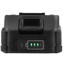 Аккумулятор Kolner 18В UNI-M Standard, 2.0Ач, KB 18-2ST-01, Li-lon, индикатор заряда, прорезиненный корпус, защита от перегрева, КЗ, перезаряда 8080118005