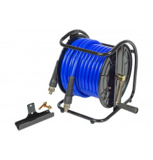 Шланг на открытой катушке, полиуретановый (8х12 мм; 20 м; резьба 1/4") МАСТАК 681-08020HR