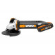 Аккумуляторная болгарка (ушм) WORX WX803