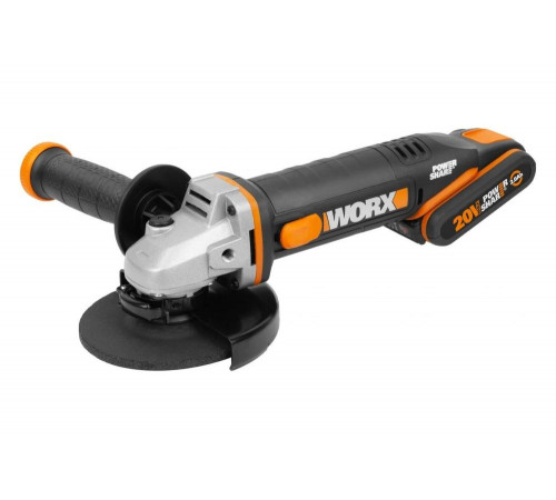 Аккумуляторная болгарка (ушм) WORX WX803
