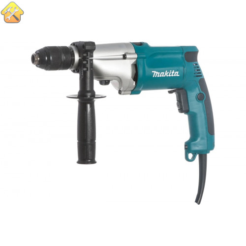 Двухскоростная ударная дрель Makita HP 2051 F