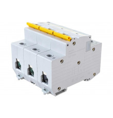 Автоматический выключатель IEK ВА47-150, 3Р, 125А, 15кА, характеристика D MVA50-3-125-D