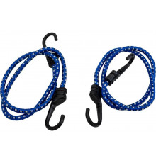 Крепежный шнур ЗУБР резиновый 80 см, крюки со стальным сердечником 2 шт 40508-080