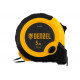 Рулетка Denzel 5 м, 19 мм, двухкомпонентный корпус, кнопка-пауза 31542