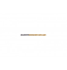 Сверло по металлу (9.5х81х125 мм; HSS-TIN; HEX1/4) ELITECH 1820.105400