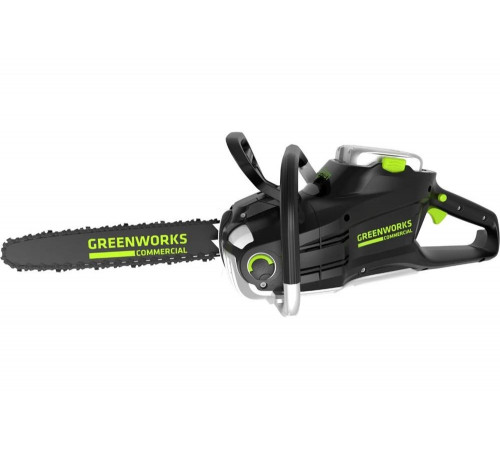Бесщеточная аккумуляторная цепная пила Greenworks GC82CS25 82 В, с АКБ 5 А*ч и ЗУ 2007507UB