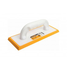 Тёрка для фугования TOLSEN с желтой резинкой 250x95x13 мм 41018