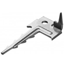 Ключ - крепеж с шипом ЗУБР 60х30 мм для террасной доски, оцинкованный, 200 шт 30705