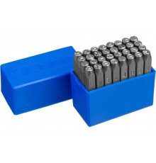 Буквенные клейма Зубр, шрифт 6 мм 21503-06_z01