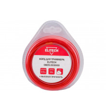 Леска (2.0 мм; 15 м; круг) Elitech 0809.003000