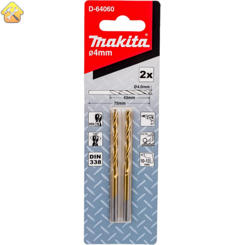 По металлу Makita D-64060