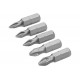 Набор вставок бит торцевых 1/4", Phillips, PH0-3, 25 мм, 5 предметов TOLSEN TT20286