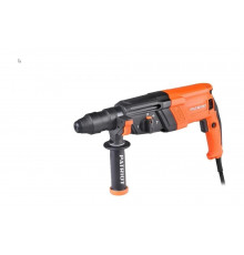 Перфоратор PATRIOT RH 267Q SDS+, мощность 825 Вт, 2.8 Дж, 3 режима работы, макс.диаметр 26 мм, быстросменный патрон QCC, набор буров и долот, глубиномер, кейс 140301328