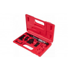 Скребковый пневматический нож с набором насадок MIGHTY SEVEN 6 предметов QK-112N