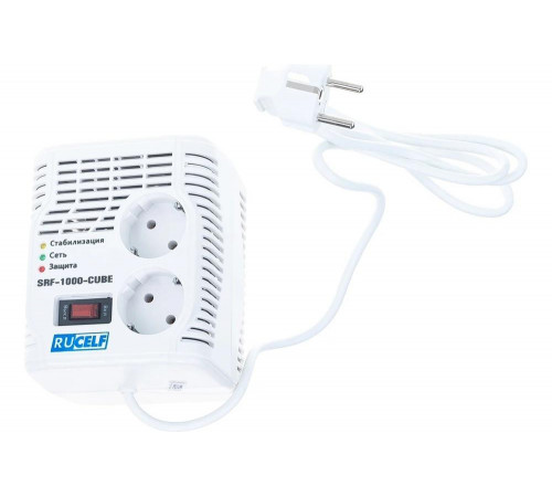 Стабилизатор напряжения RUCELF SRF-1000 СUBE 00-00005318