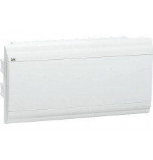 Корпус IEK Prime пластиковый щрв-п-18 белый/белая дверь, ip41 MKP82-V-18-WD-41-10