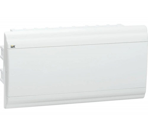 Корпус IEK Prime пластиковый щрв-п-18 белый/белая дверь, ip41 MKP82-V-18-WD-41-10
