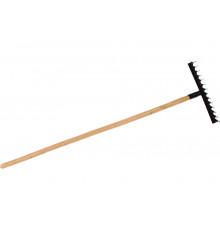 Витые грабли СИБРТЕХ 14 зубьев, 350 мм, с черенком 61768