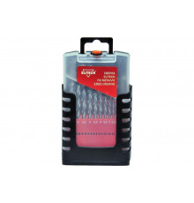 Набор сверл по металлу HSS-G (19 шт; 1-10 мм) Elitech 1820.052400