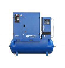 Винтовой компрессор Remeza ВК20Т-16-500Д2 на ресивере, с рефрижераторным осушителем и дополнительными фильтрами УТ-00002903