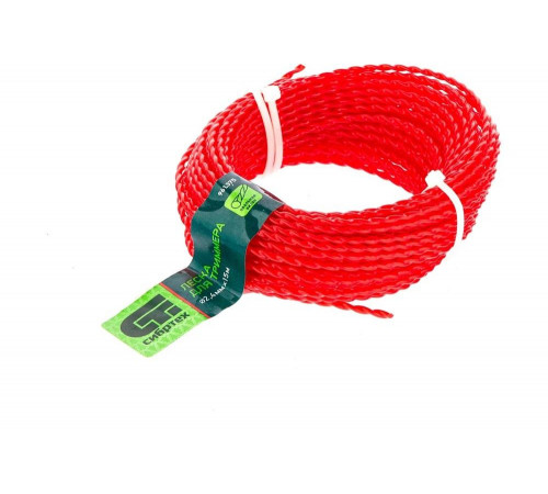 Овальная витая леска для триммера СИБРТЕХ 961375 - надежный помощник для вашего триммера.