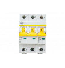 Автоматический выключатель IEK ВА47-60M 3Р 10А 6кА D MVA31-3-010-D